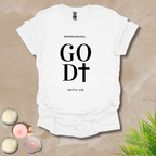 God with us - FONT AND BACK T-shirt