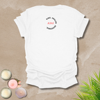 Jesus' character logo style (front & back) Unisex T-Shirt