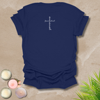 Emmanuel front & back cross T-shirt