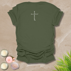 Emmanuel front & back cross T-shirt