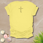 Emmanuel front & back cross T-shirt