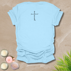 Emmanuel front & back cross T-shirt