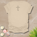 Emmanuel front & back cross T-shirt