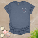 Jesus' character logo style (front & back) Unisex T-Shirt