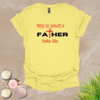 A father's example T-shirt