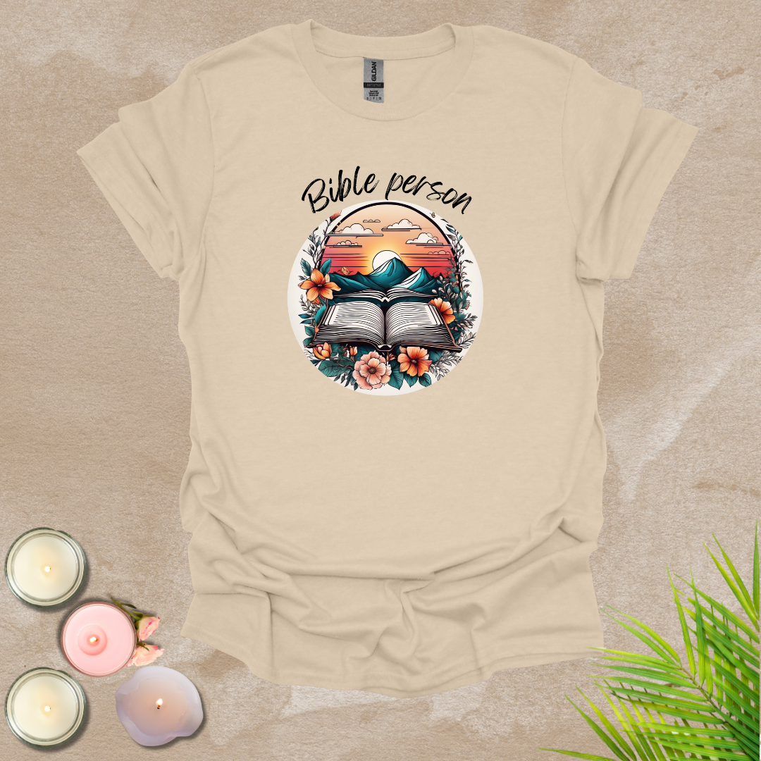 Bible person T-shirt