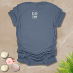 God with us - FONT AND BACK T-shirt
