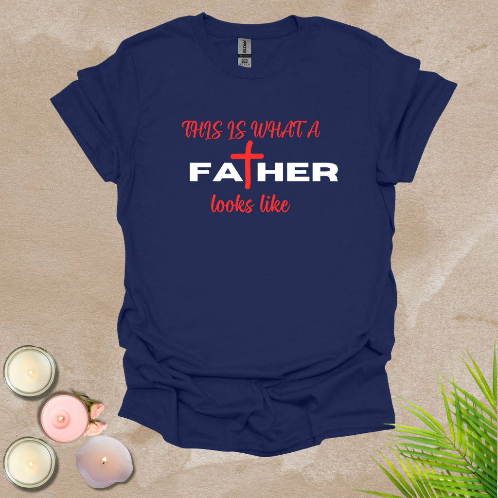 A father's example T-shirt