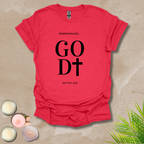 God with us - FONT AND BACK T-shirt