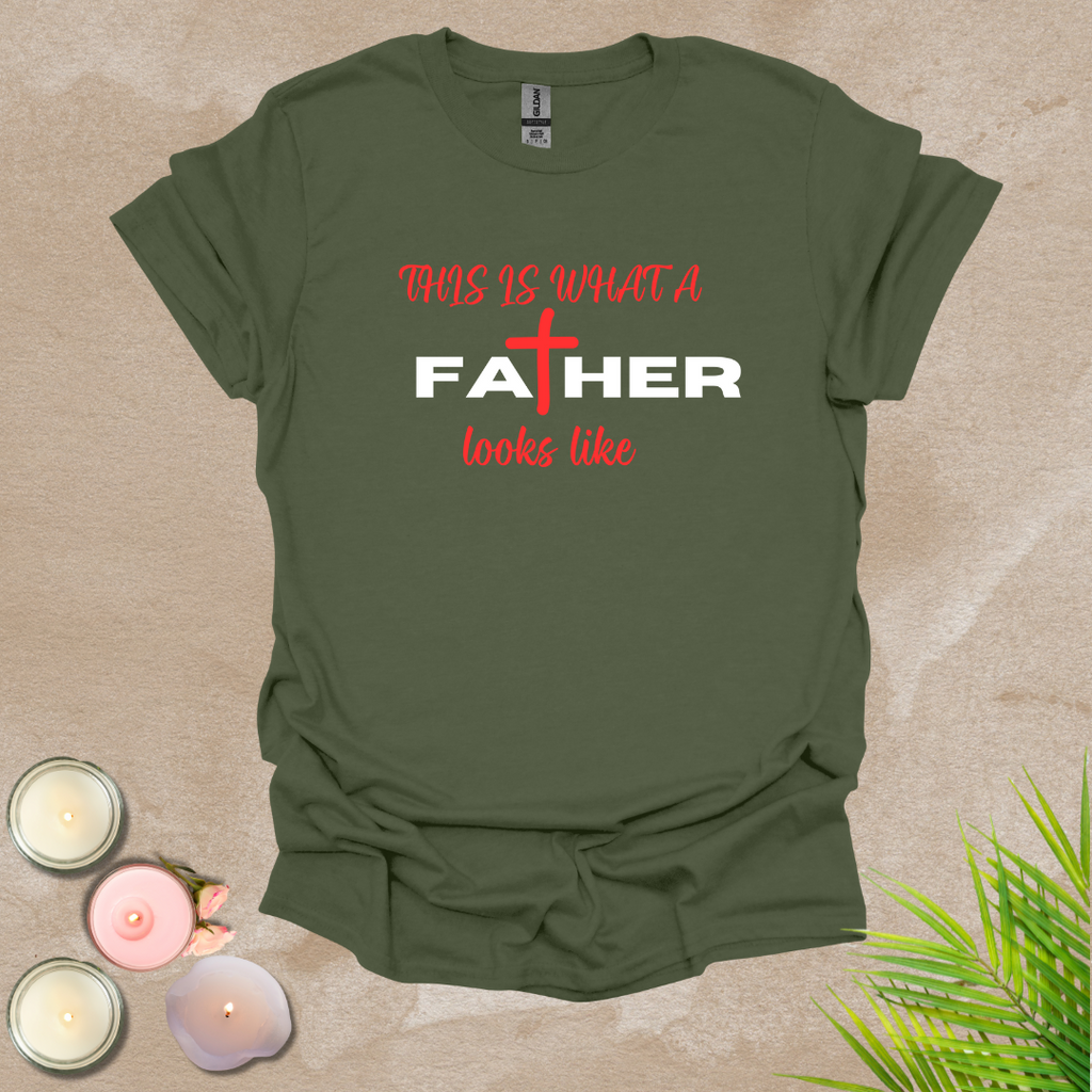 A father's example T-shirt