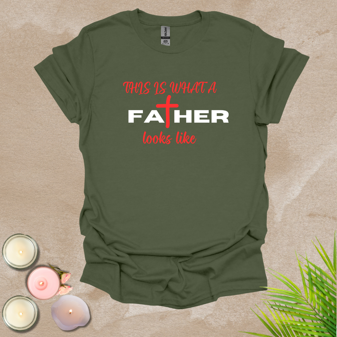 A father's example T-shirt