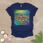 Jesus calms the storm Unisex T-shirt