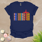 Pressing on T-shirt