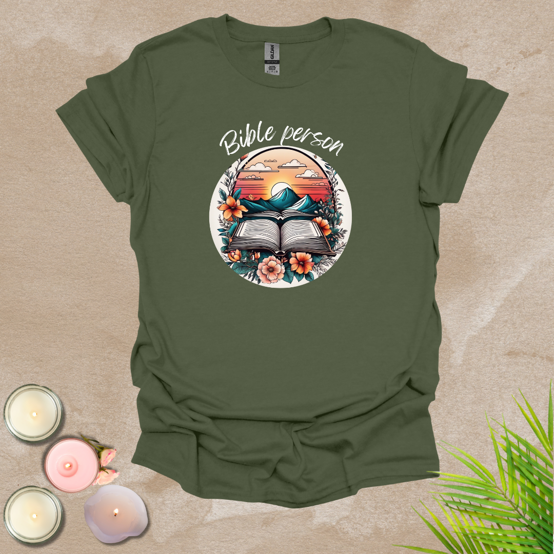 Bible person T-shirt