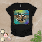 Jesus calms the storm Unisex T-shirt