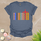 Pressing on T-shirt