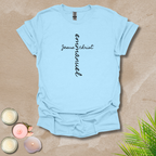 Emmanuel front & back cross T-shirt